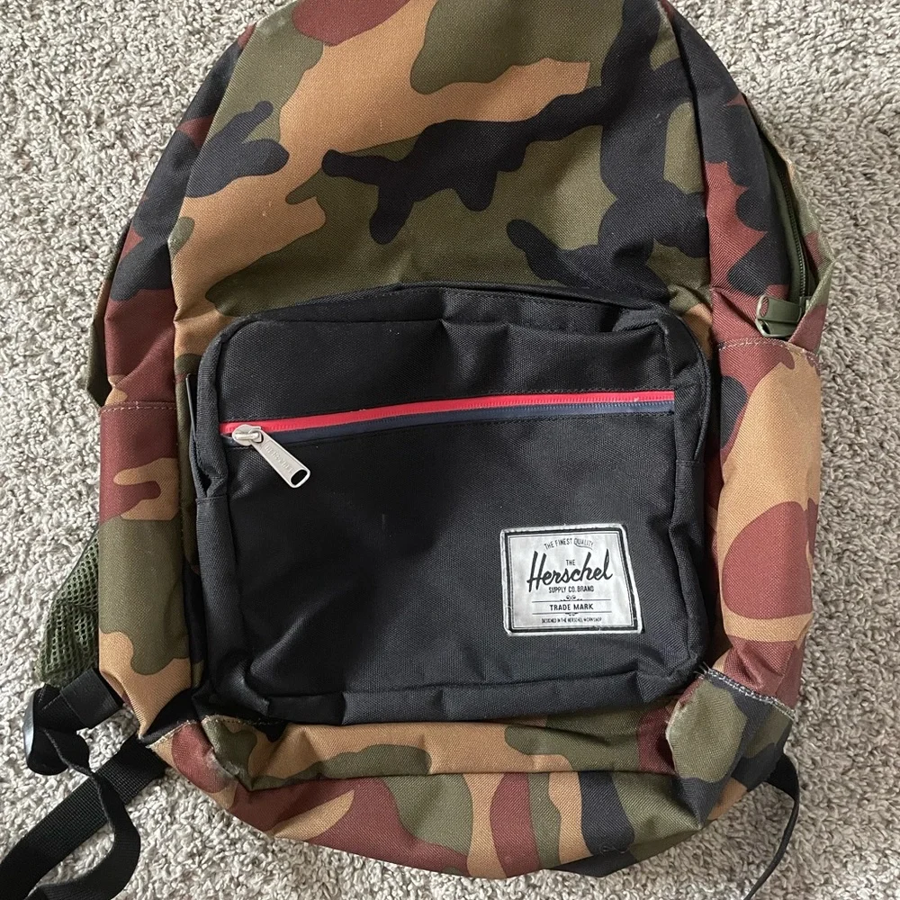 Herschel Supply Company Camo Heritage Backpack - Brown, Tan, Black
